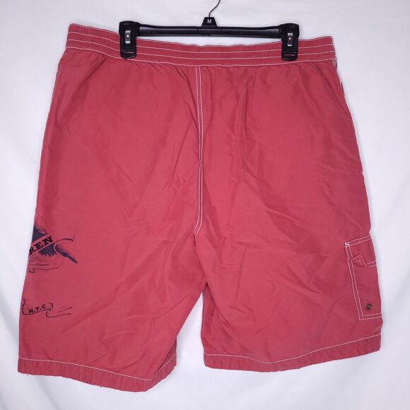 Vintage Ralph Lauren Swim Trunks Mens XL Red Eagle Nautical - Picture 2 of 12